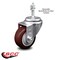 Service Caster 3 Inch Maroon Polyurethane Wheel Swivel 3/8 Inch Threaded Stem Caster SCC SCC-TS20S314-PPUB-MRN-381615 - alternate 4